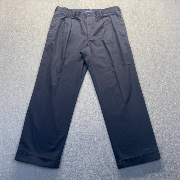 Izod , Bundle Of Two Dress Pants Mens Size 36X30,Pleated,Classic Fit,Cotton - Picture 9 of 12